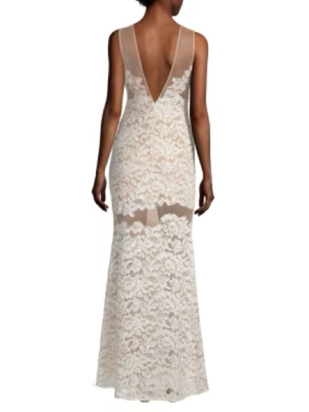 ✨💍NWT✨💍 BCBG LACE WEDDING GOWN SZ:4 - Picture 11 of 11